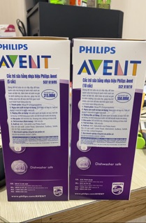 Cốc trữ sữa Phillip Avent ( Set 10c - Set 5c)