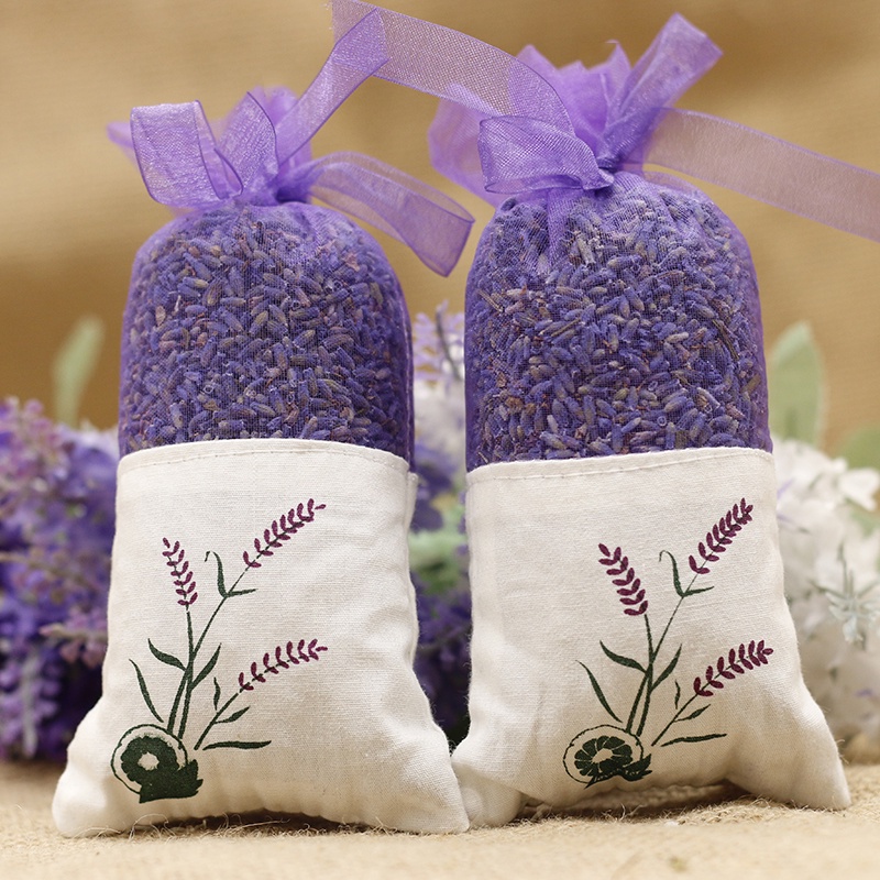 Túi Thơm Hoa Oải Hương Lavender Treo Xe hơi, Trong nhà, Văn Phòng