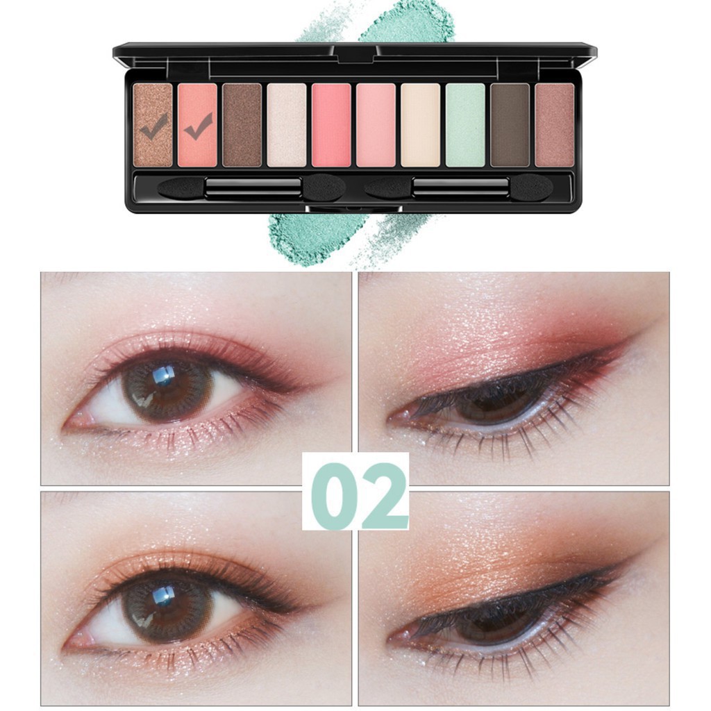 Bộ phấn mắt khay 10 màu Maycreate | BigBuy360 - bigbuy360.vn