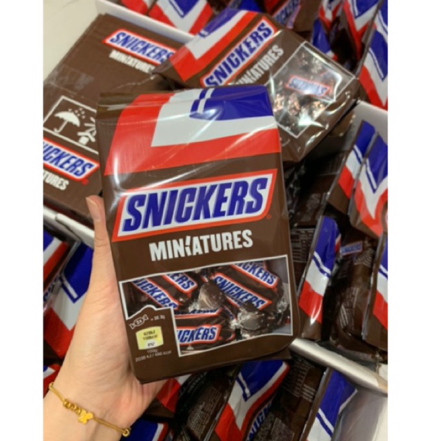 Chocolate đậu phộng snickers mỹ - ảnh sản phẩm 1