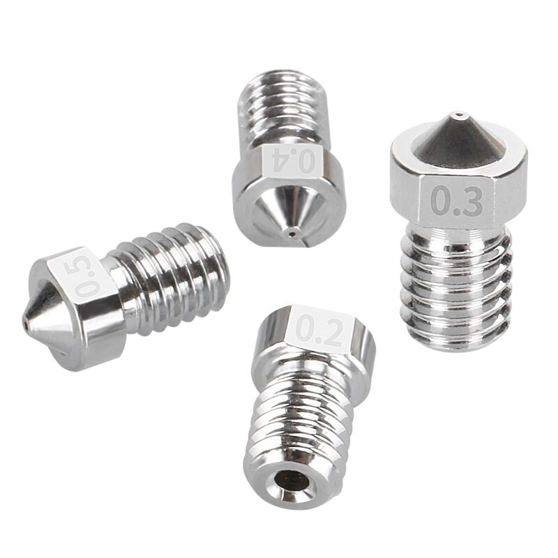 Đầu phun E3D 1.75mm bằng thép không gỉ