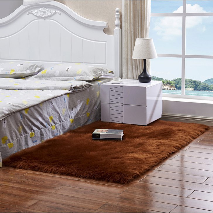 👑 THẢM LÔNG CHỤP ẢNH QUẦN ÁO - TRẢI SÀN STUDIO | NÂU GẤU BROWN | BigBuy360 - bigbuy360.vn