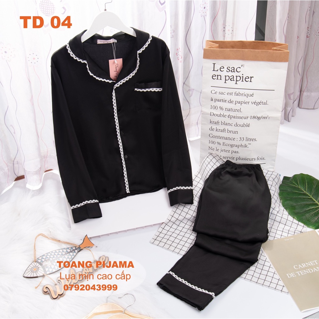 Bộ dài ren ngọc trai Viclux Sang trọng, mềm mại, thoải mái V006