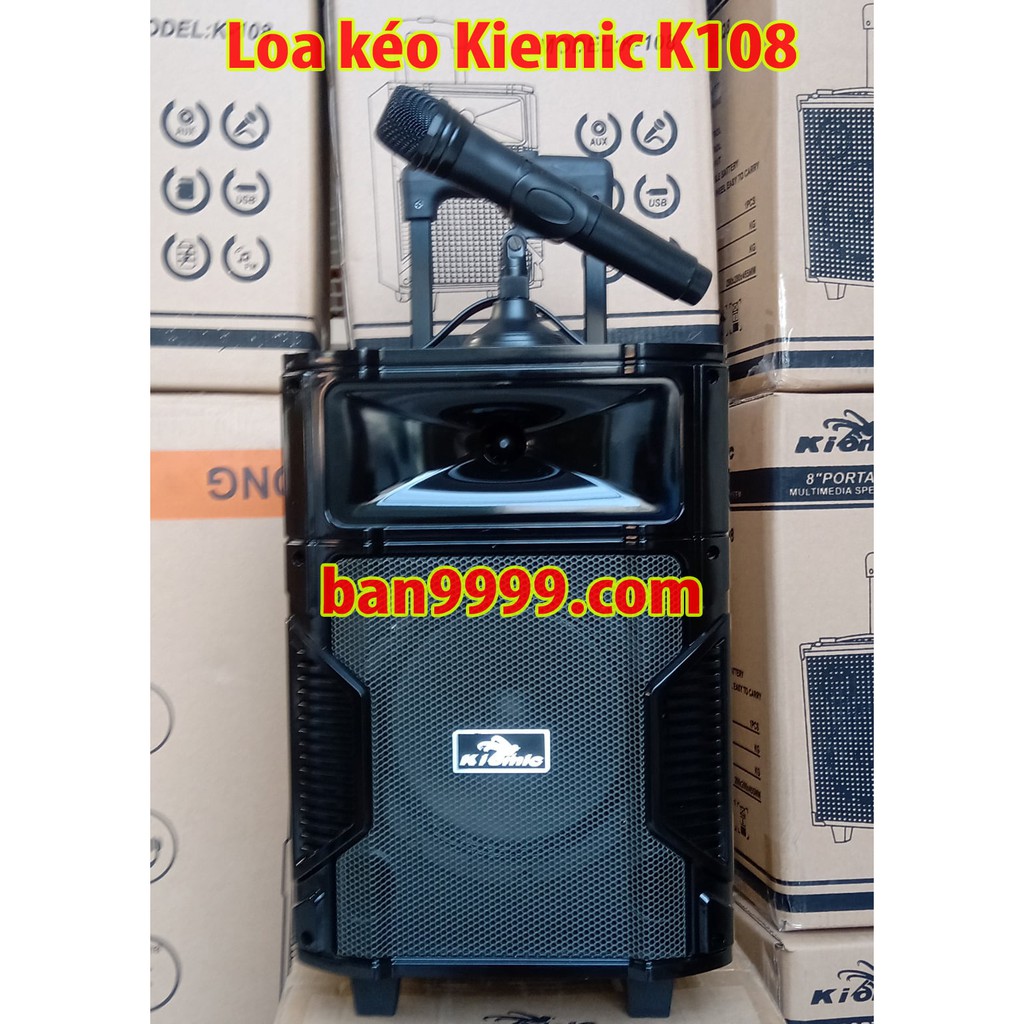 Loa kéo Bluetooth Kiomic K108