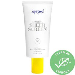 SUPERGOOP  Kem Chống Nắng Mineral Sheerscreen SPF 30 PA+++