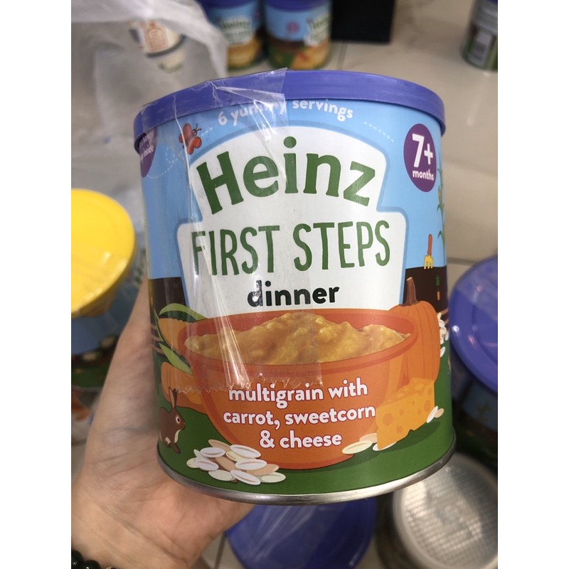 Bột ăn dặm Heinz cho bé trên 4 tháng tuổi (date 11/2021)