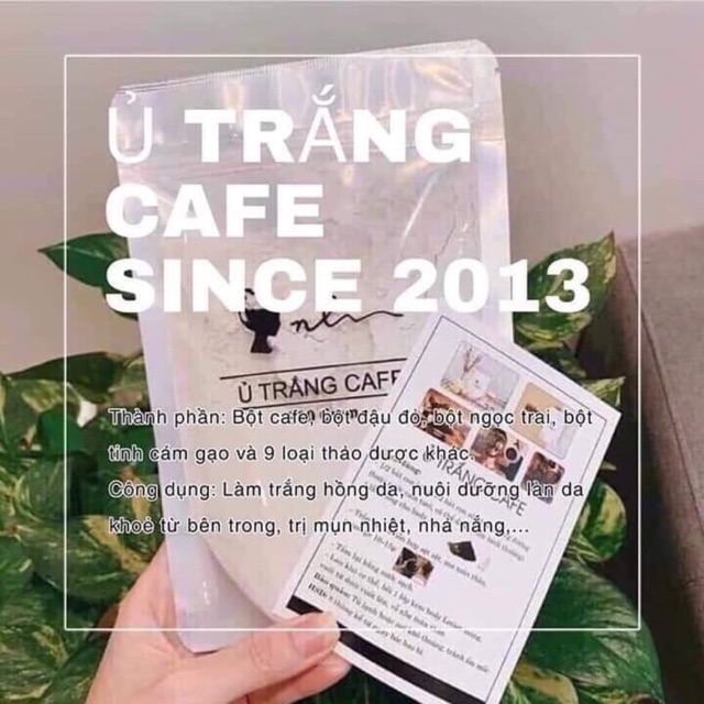 Ủ trắng cafe