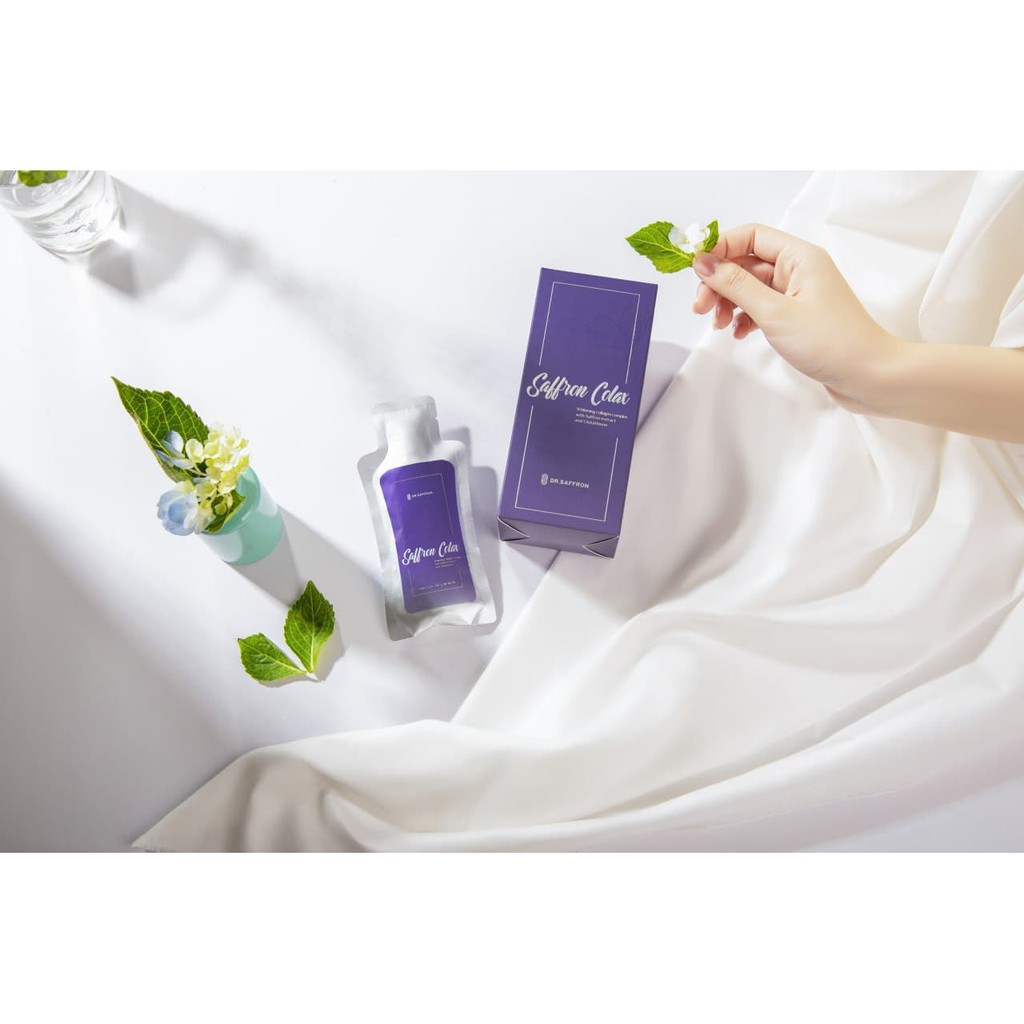 Collagen cô đặc Saffron Colax dạng nước hộp 7 túi x 30ml/túi | BigBuy360 - bigbuy360.vn