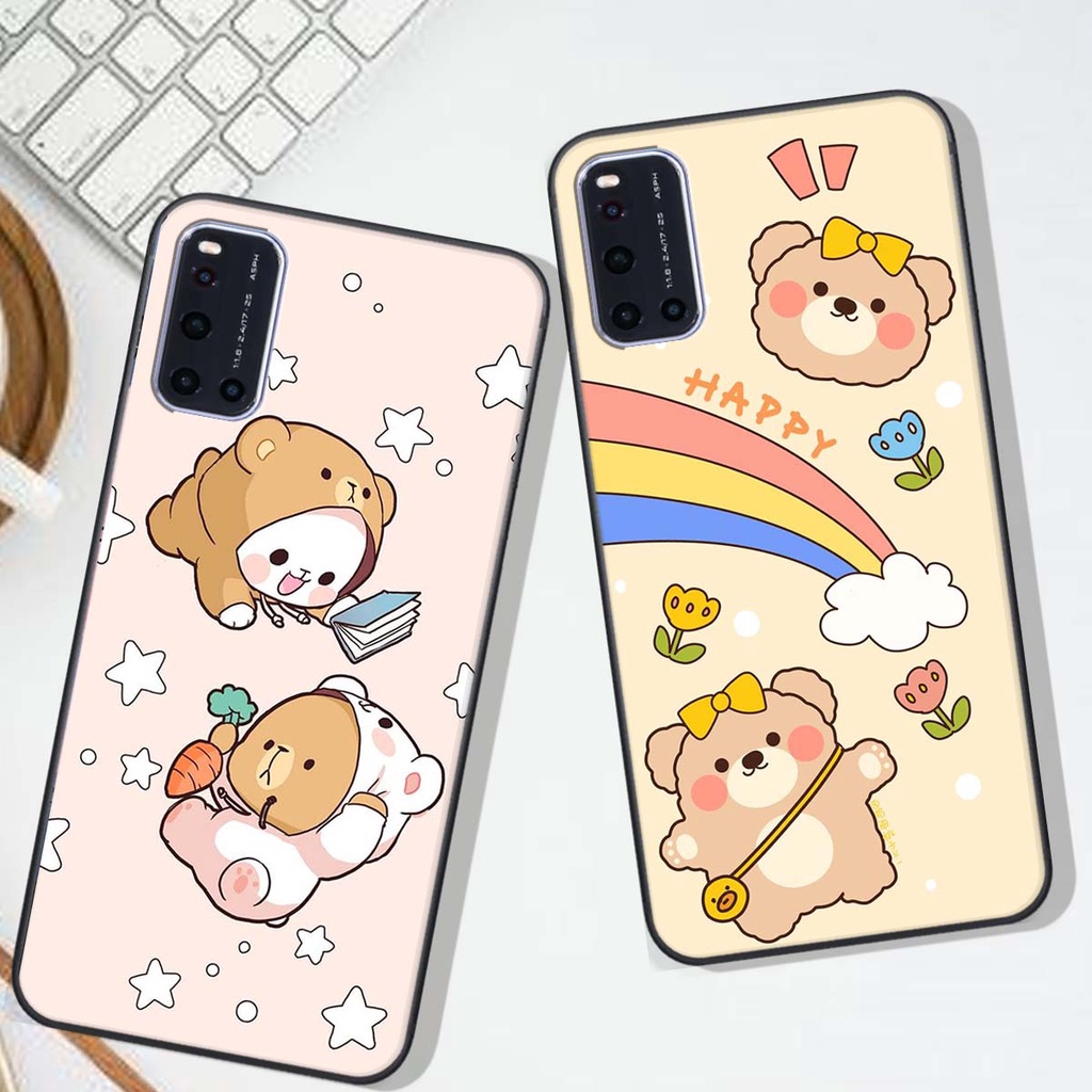 Ốp lưng Vivo V19 in hình Gấu xinh xắn, Bò sữa đáng yêu,  ĐẸP -  RẺ - XINH - ĐỘC ĐÁO