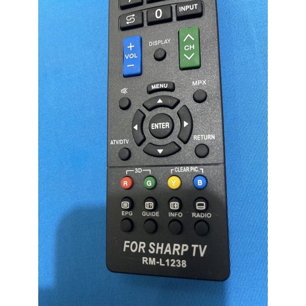 REMOTE ĐIỀU KHIỂN TIVI SHARP RM-L1238