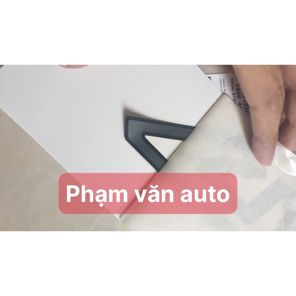 Tem Chữ 4×4 Ford Ranger CHÍNH HÃNG, Tem 4x4 dán lên hông xe Ranger mã EB3B41290D12AA5BAW Phạm Văn Auto