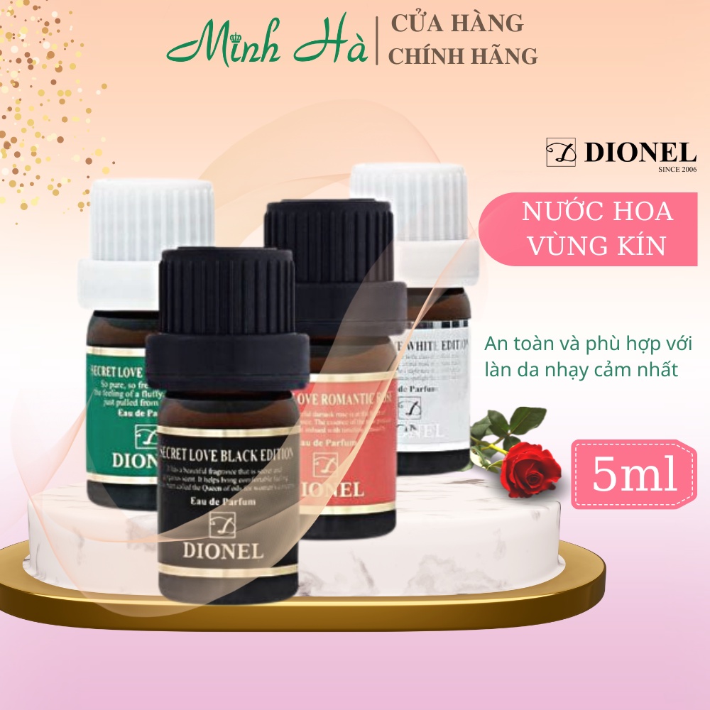 Nước hoa vùng kín Dionel Secret Love EDP 5ml loại bỏ mùi hương khó chịu