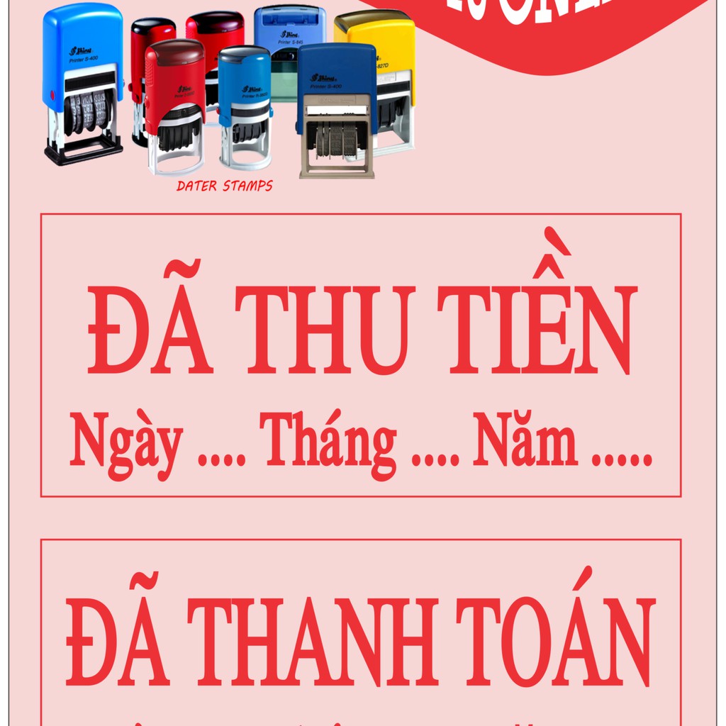 Làm Con Dấu Theo Yêu Cầu Hiệu Shiny Cao Cấp -