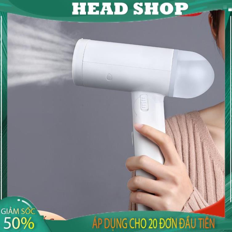 Bàn là máy ủi hơi nước mini cầm tay gấp gọn FK618 bảo vệ quần áo HEADSHOP