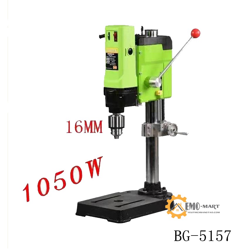 ⚡️𝐁𝐇 𝟏𝟐 𝐓𝐡𝐚́𝐧𝐠 𝐓𝐨𝐚̀𝐧 𝐐𝐮𝐨̂́𝐜⚡️ Máy khoan bàn MiniQ 1050W⚡️Motor thiết kế đồng trục - Đế gang chắc chắn - Chiều cao 60cm