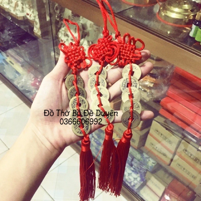 Tiền xu Ngũ Đế (xâu 5 đồng xu)