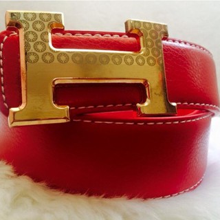 Thắt lưng nam chữ H vàng - M29