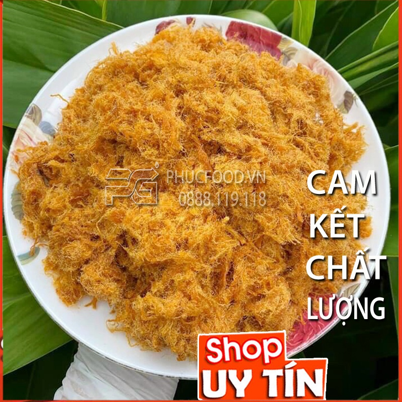 Đại Lý Ruốc Tôm Hạ Long Đặc Biệt Giao Ngay Tại Hà Nội Sau 30 Phút đóng gói 250 gam, 500 gam, 1 kg.