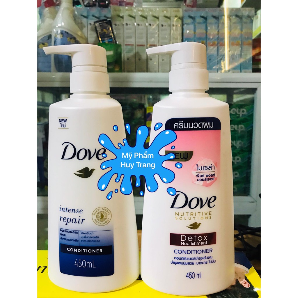 combo Dầu Gội +xả Dove Thái Lan  450ml