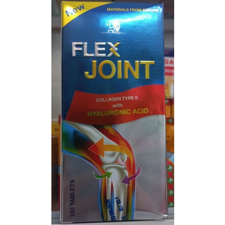 VIÊN UỐNG BỔ XƯƠNG KHỚP - HẾT LO CÁC BỆNH KHỚP - NGĂN NGỪA THOÁI HÓA KHỚP FLEX JOINT BỔ SUNG GLUCOSAMIN - LỌ 100 VIÊN