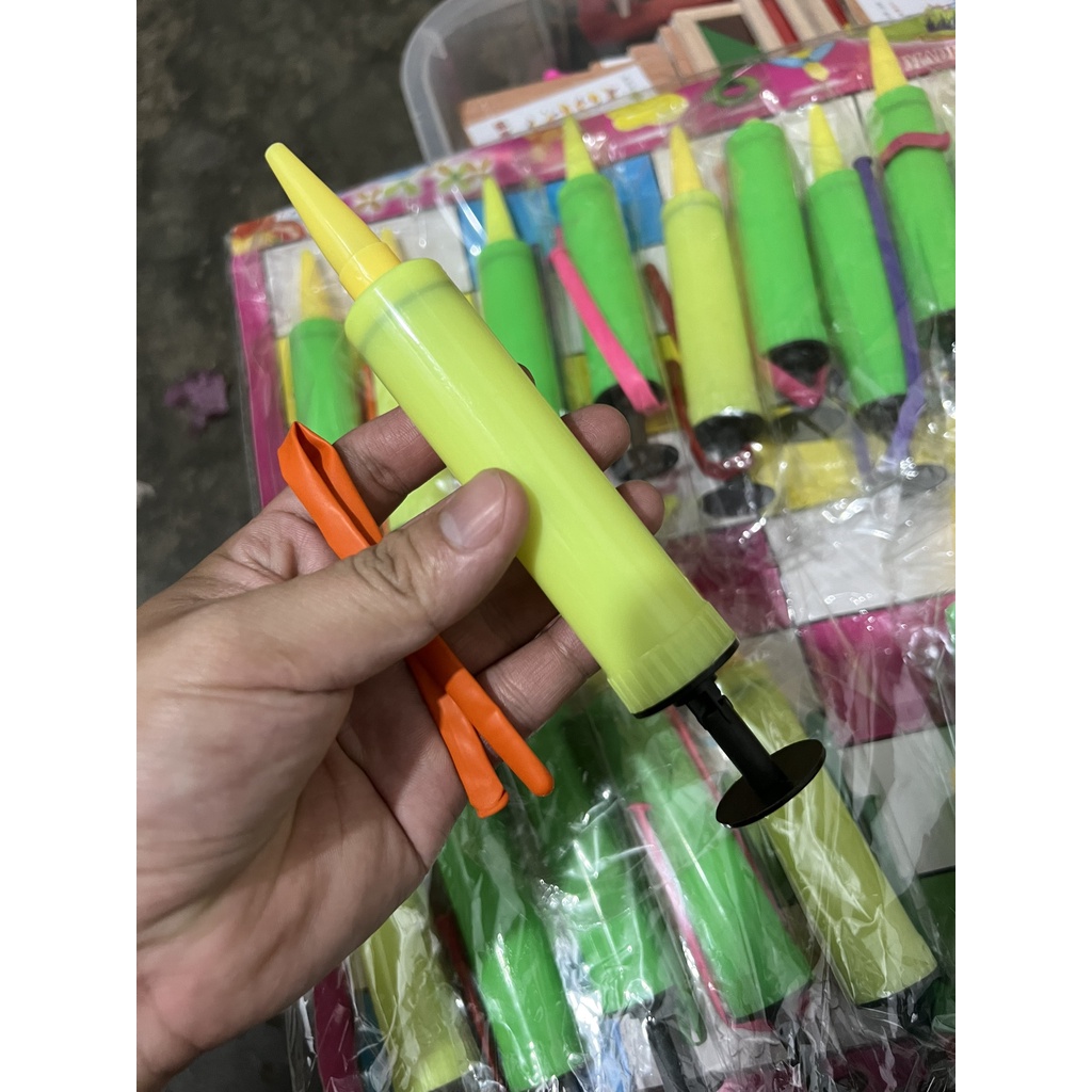 Đồ Chơi Bơm Bong Bóng Cầm Tay Mini Cho Trẻ