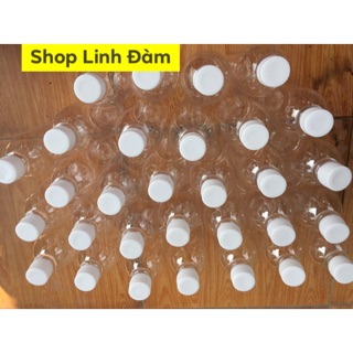 Combo 30 vỏ chai nhựa 500ml