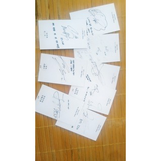 [Giá Sốc] [Rẻ] Set card có chữ kí BTS [HN]