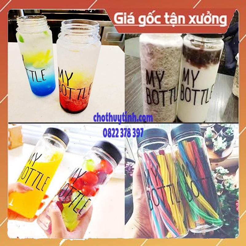 Chai thủy tinh MY BOTTLE SUMMER 500ml