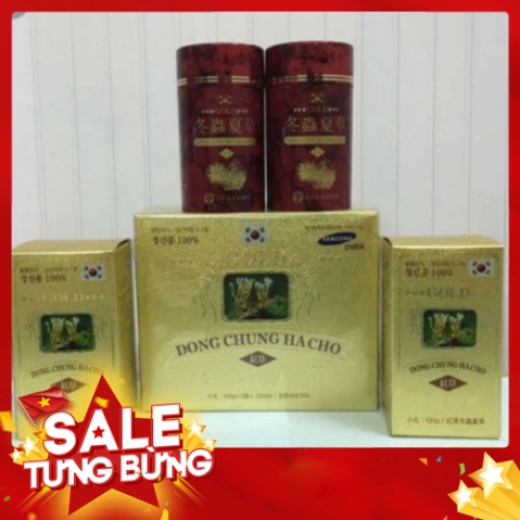 ⚡️Freeship⚡️  Đông Trùng Hạ Thảo Hàn Quốc Red Kimsan Dạng Viên Hộp 2 lọ x 100gr