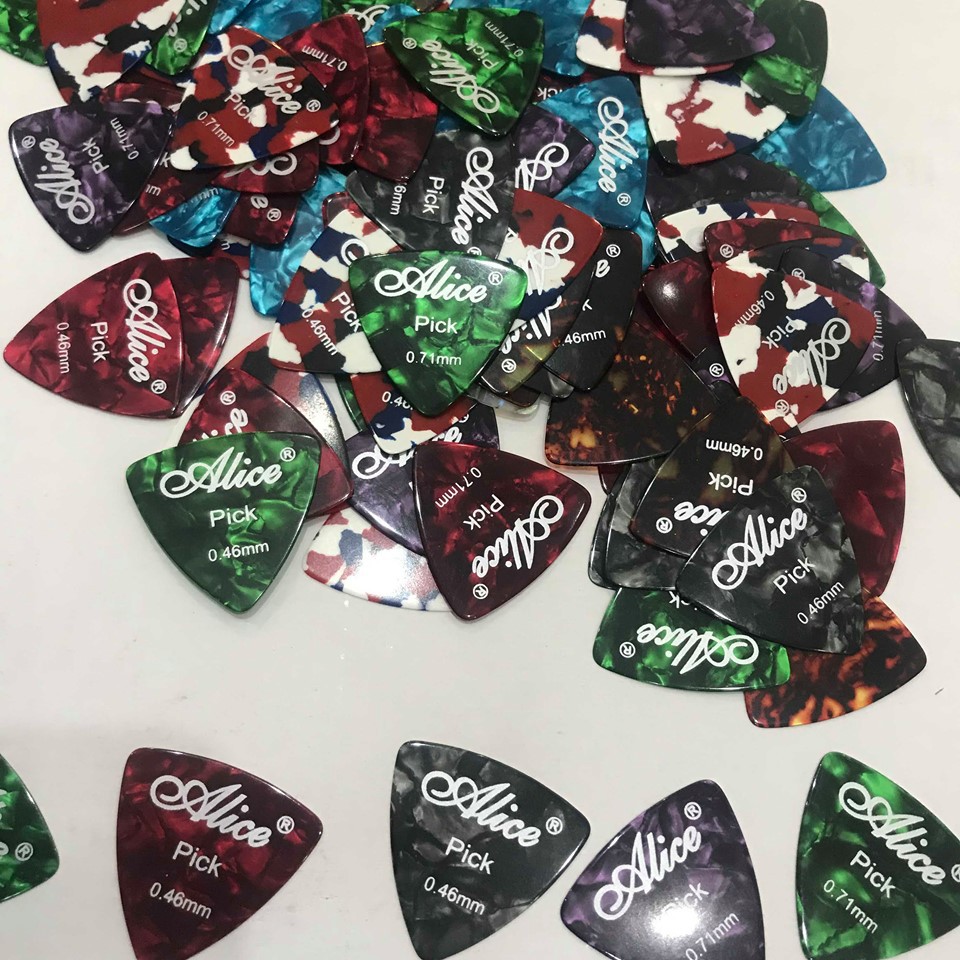 100 phím gẩy đàn guitar pick gẩy, móng gẩy đàn guitar