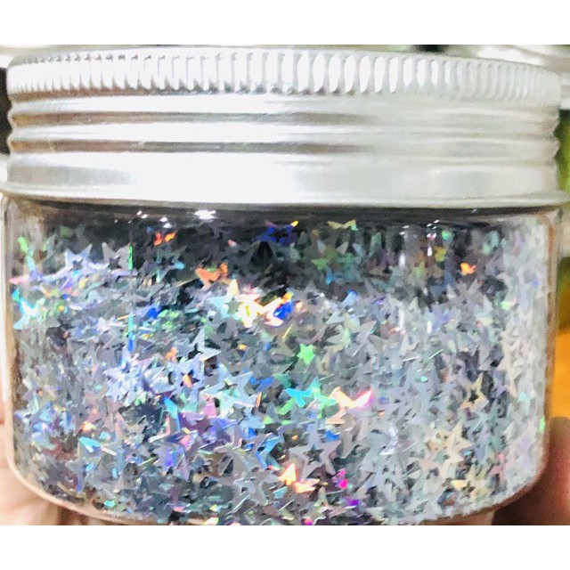 2G Kim Tuyến ngũ sắc hình ngôi sao trang trí resin