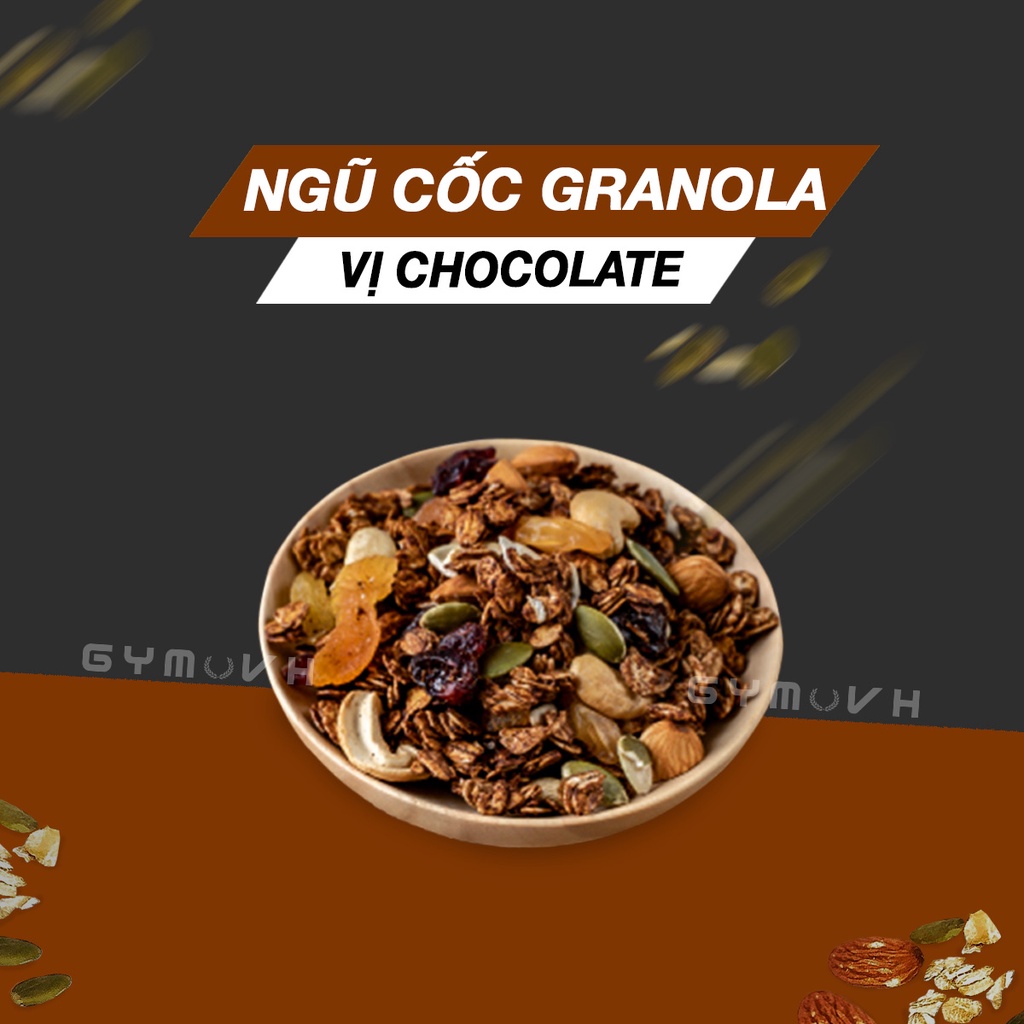 Ngũ Cốc Granola Ăn Kiêng EAT CLEAN/ KETO/ DAS