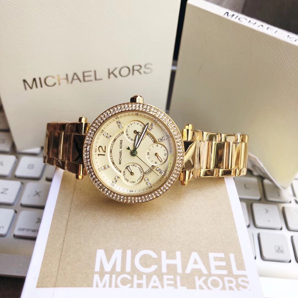 Đồng hồ nữ michael kors parker mini mk6056 , mk515 34mm