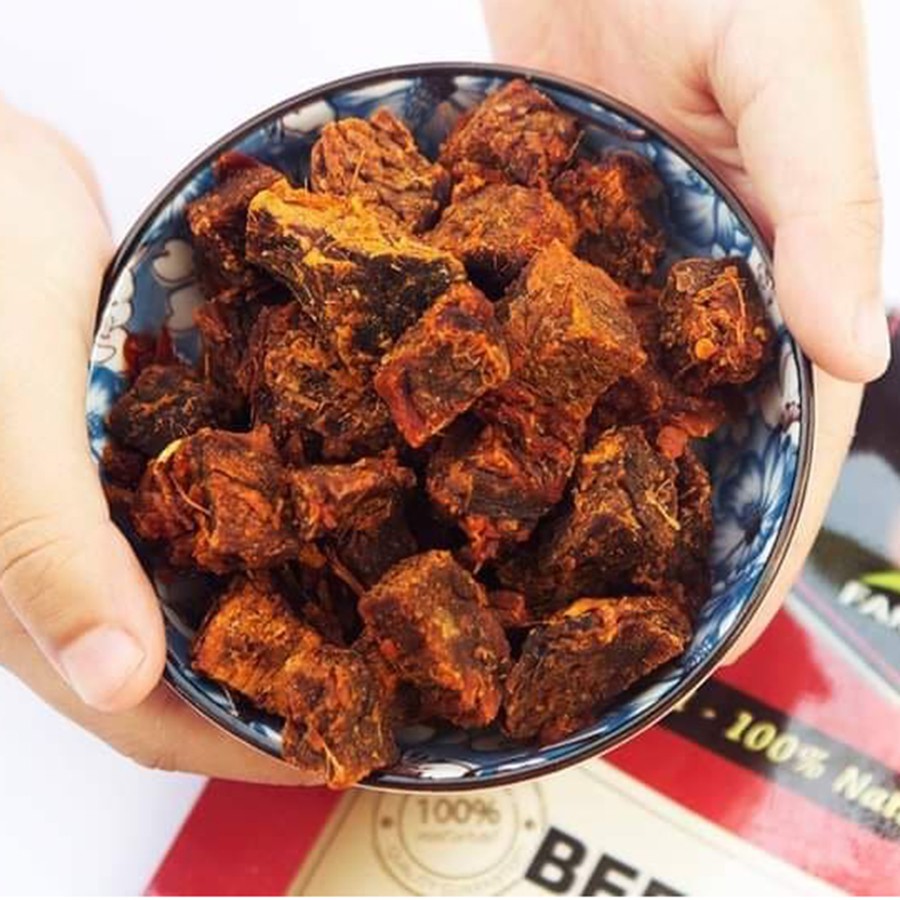 Khô bò viên mềm Fansipan 50g chuẩn bò thơm ngon đảm bảo An toàn Vệ sinh thực phẩm | BigBuy360 - bigbuy360.vn