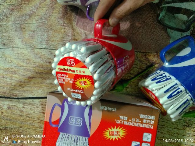 Bút chữ A loại 1 chính hãng, bút bi nước