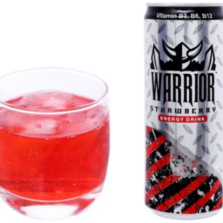 Combo 6 lon tăng lực Warrior dâu 325 ml