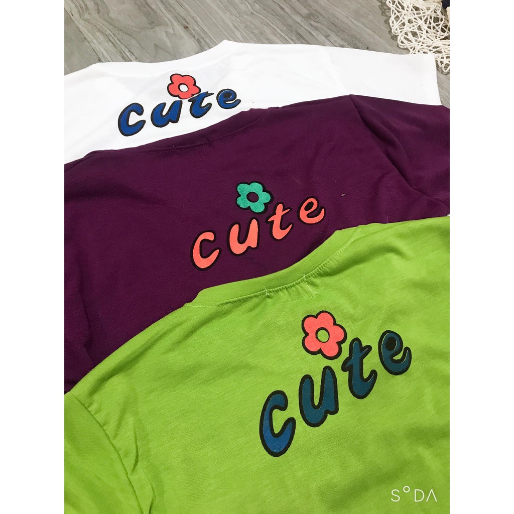 Áo croptop Cute ngắn tay NTA0320