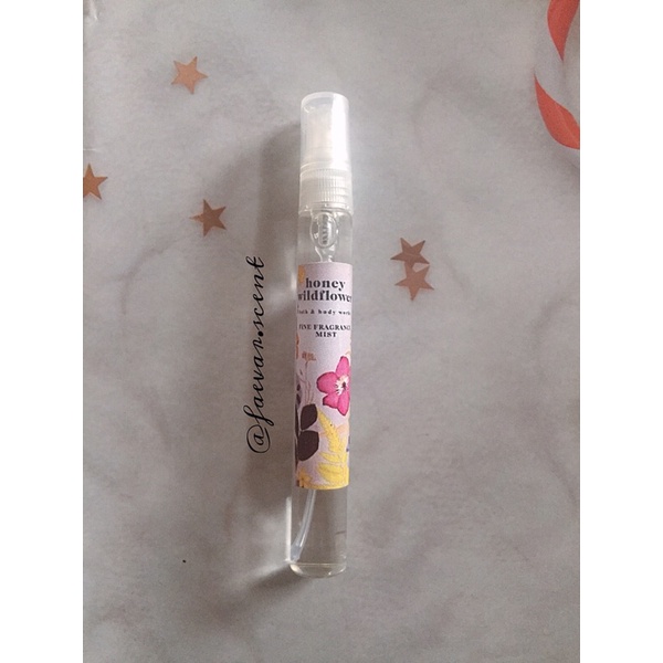 Honey wildflower - Xịt thơm Bath and body works || Faevar