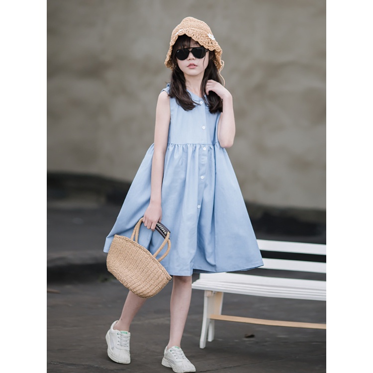 Váy Đầm Cho Bé Gái Size Đại, Xinh Mặc Mùa Hè 5, 6, 7, 8, 10, 11, 12 tuổi