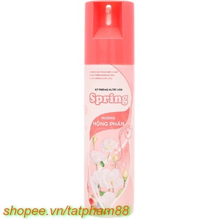 Xịt Phòng Spring Hương Hồng Phấn 250ml