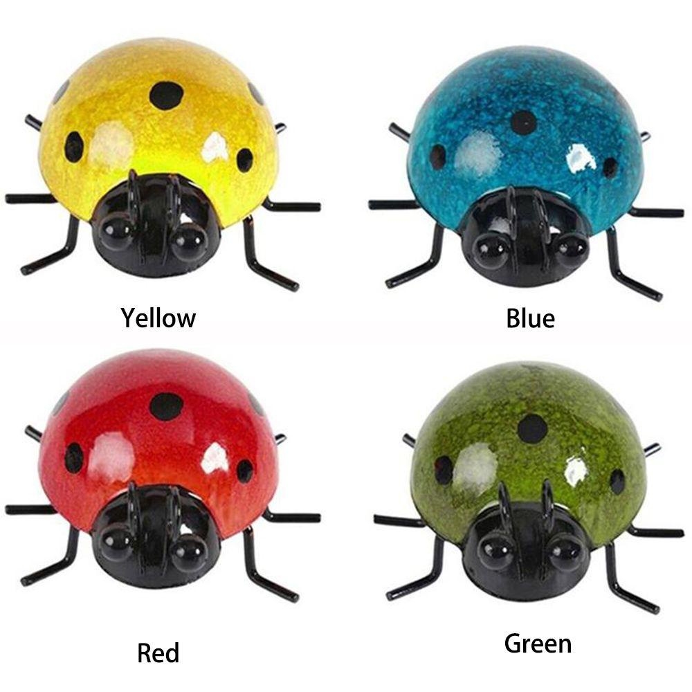 Bọ Cánh Cứng Bằng Kim Loại Dễ Thương Trang Trí Sân Vườn