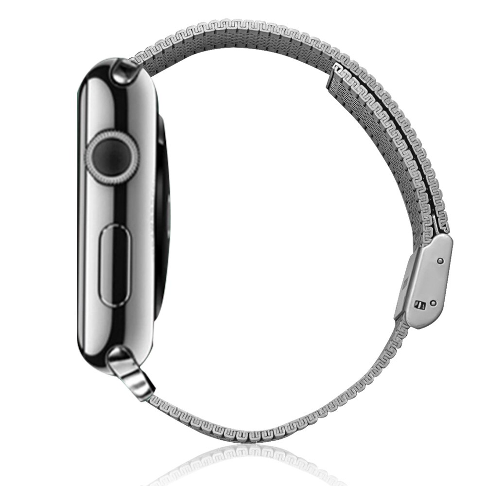 Dây đeo inox milanese thích hợp cho đồng hồ Apple Watch Series 6 Se 5 4 3 2 1 Iwatch 44mm 42mm 40mm 38mm