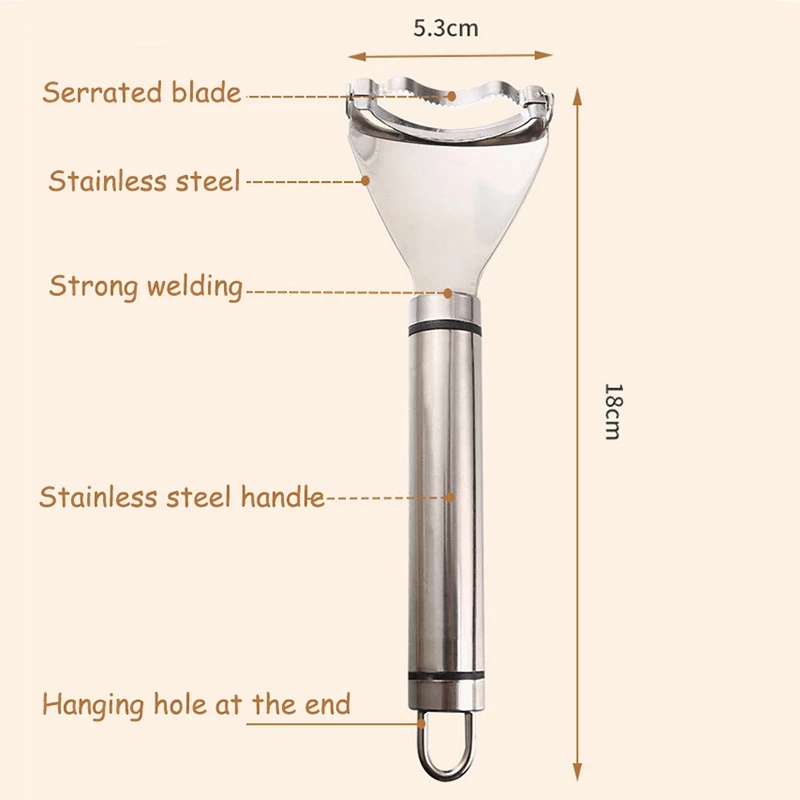 1 Dụng Cụ Tách Hạt Bắp Bằng Thép Không Gỉ