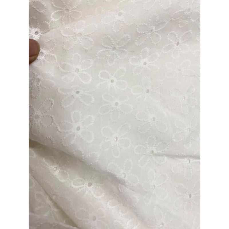 Vải thô thêu xuất dư