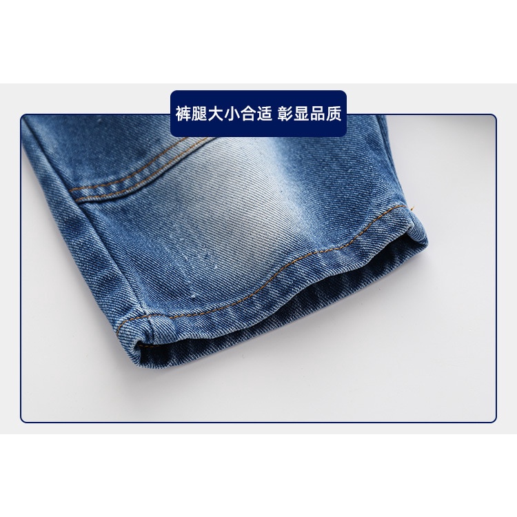 Quần bò bé trai hàn quốc short jean cho trẻ em 2 đến 7 tuổi SKIDS