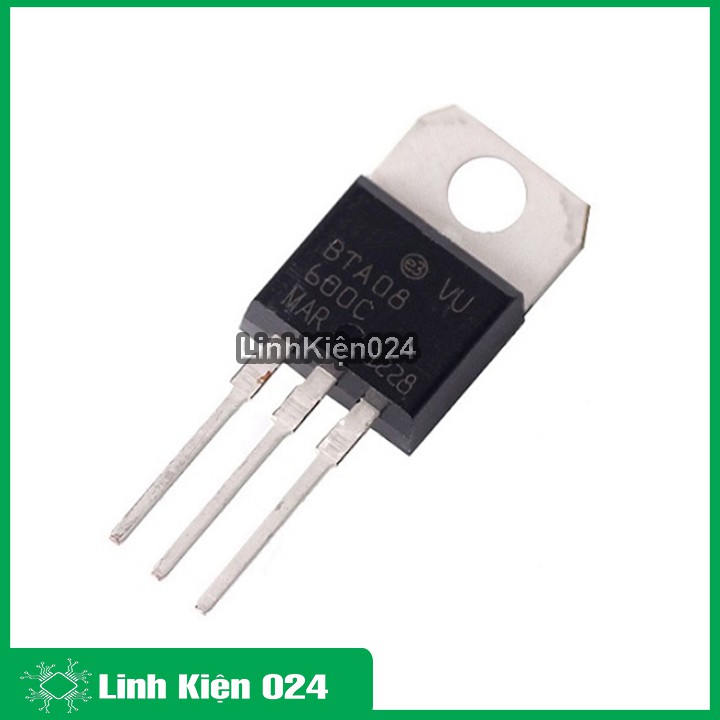 Sản phẩm BTA08-600C 600V/8A TO220