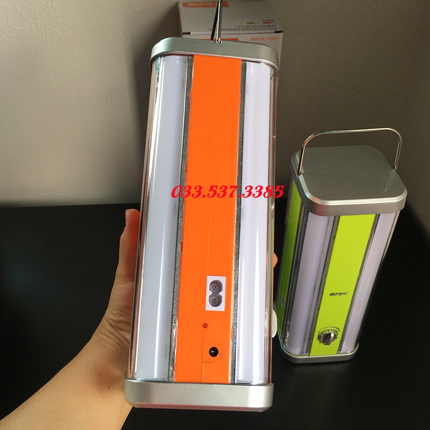 Đèn pin siêu sáng cầm tay, đèn dự phòng cúp điện KM 7671