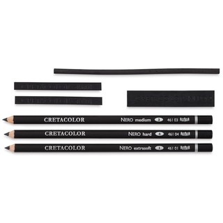 [ARBAT] Set chì than dầu Cretacolor Nero