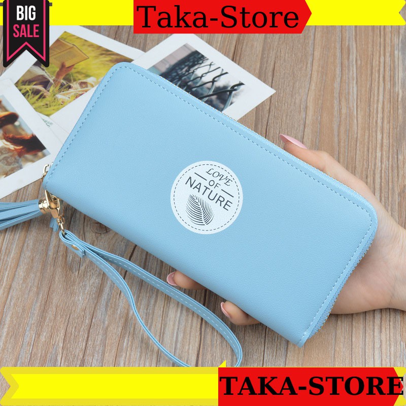Ví nữ cầm tay  dài đẹp  thời trang nhiều ngăn cao cấp giá rẻ  NATURAL TAKASTORE 21