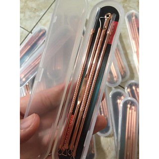 BỘ DỤNG CỤ NẶN MỤN 8 ĐẦU CAO CẤP